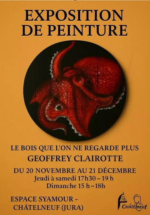Exposition de peinture à l'Espace Syamour du 20 novembre au 21 décembre 2025