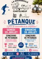Concours de Pétanque à Châtelneuf