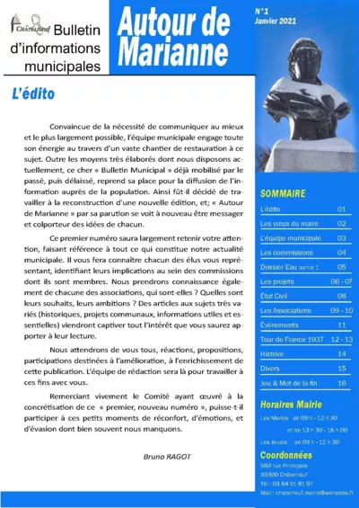 Bulletin n°1 - 01/2021