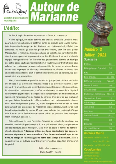 Bulletin n°2 - 07/2021
