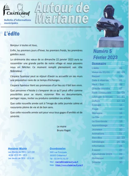 Bulletin N° 5 Février 2023