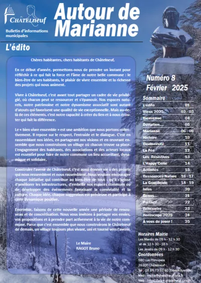 Bulletin N°8 Février 2025